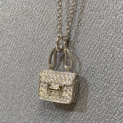 [Rose Jewelrys]CONSTANCE PEDANT DIAMOND NECKLACE