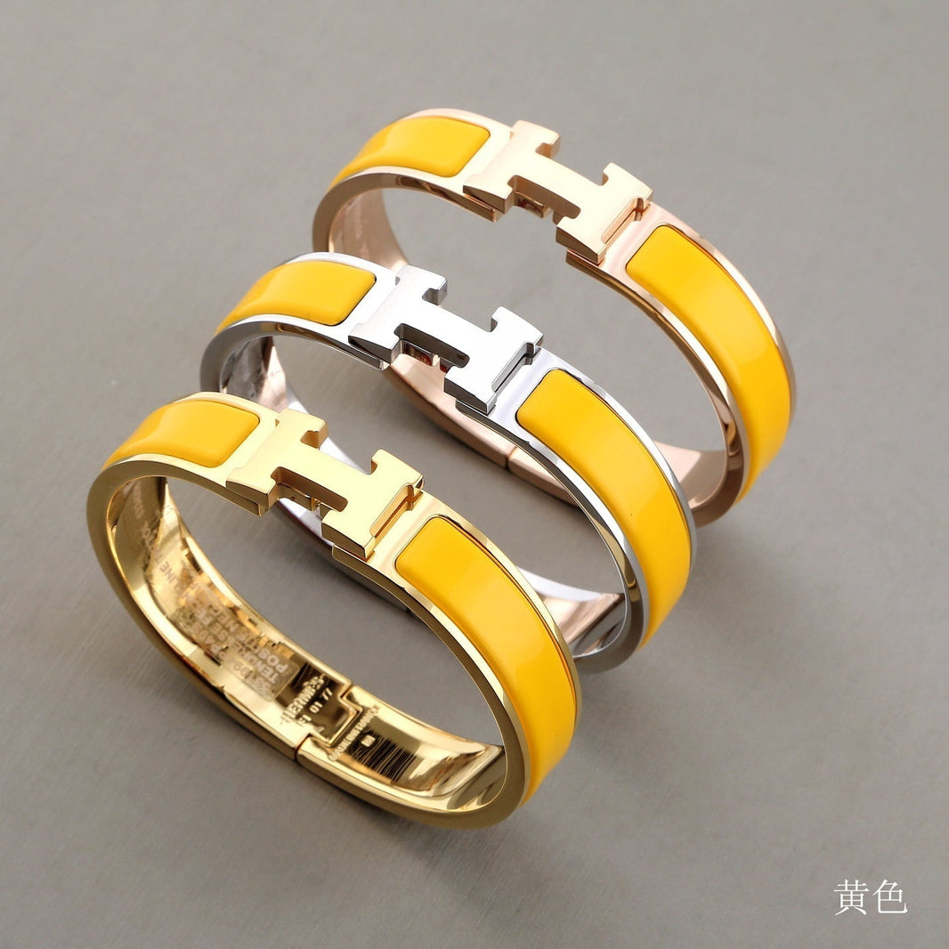 [🌹Rose💎]H YELLOW BRACELET