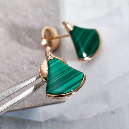 [Rose Jewelrys]DIVAS DREAM EARRINGS PINK GOLD
