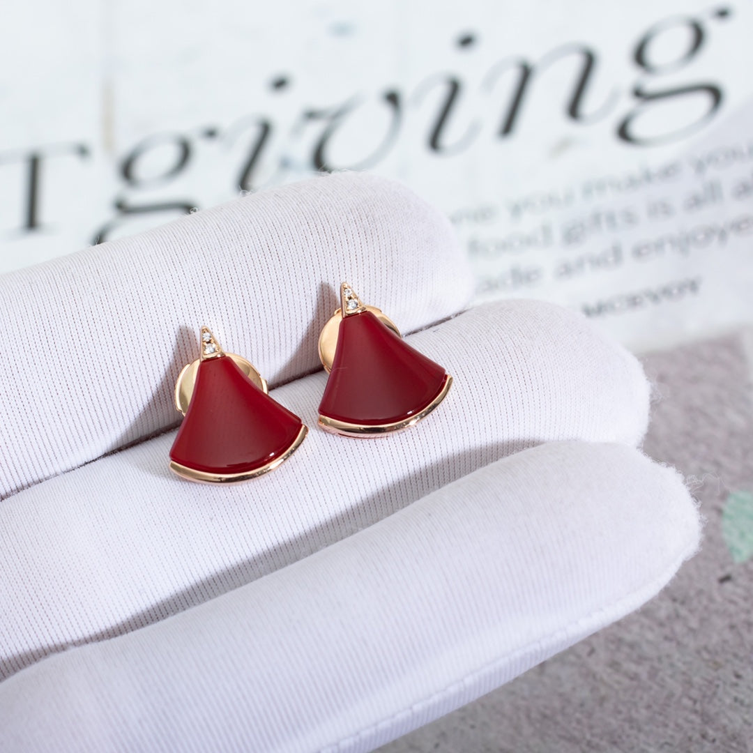 [Rose Jewelrys]DIVAS DREAM EARRINGS PINK GOLD