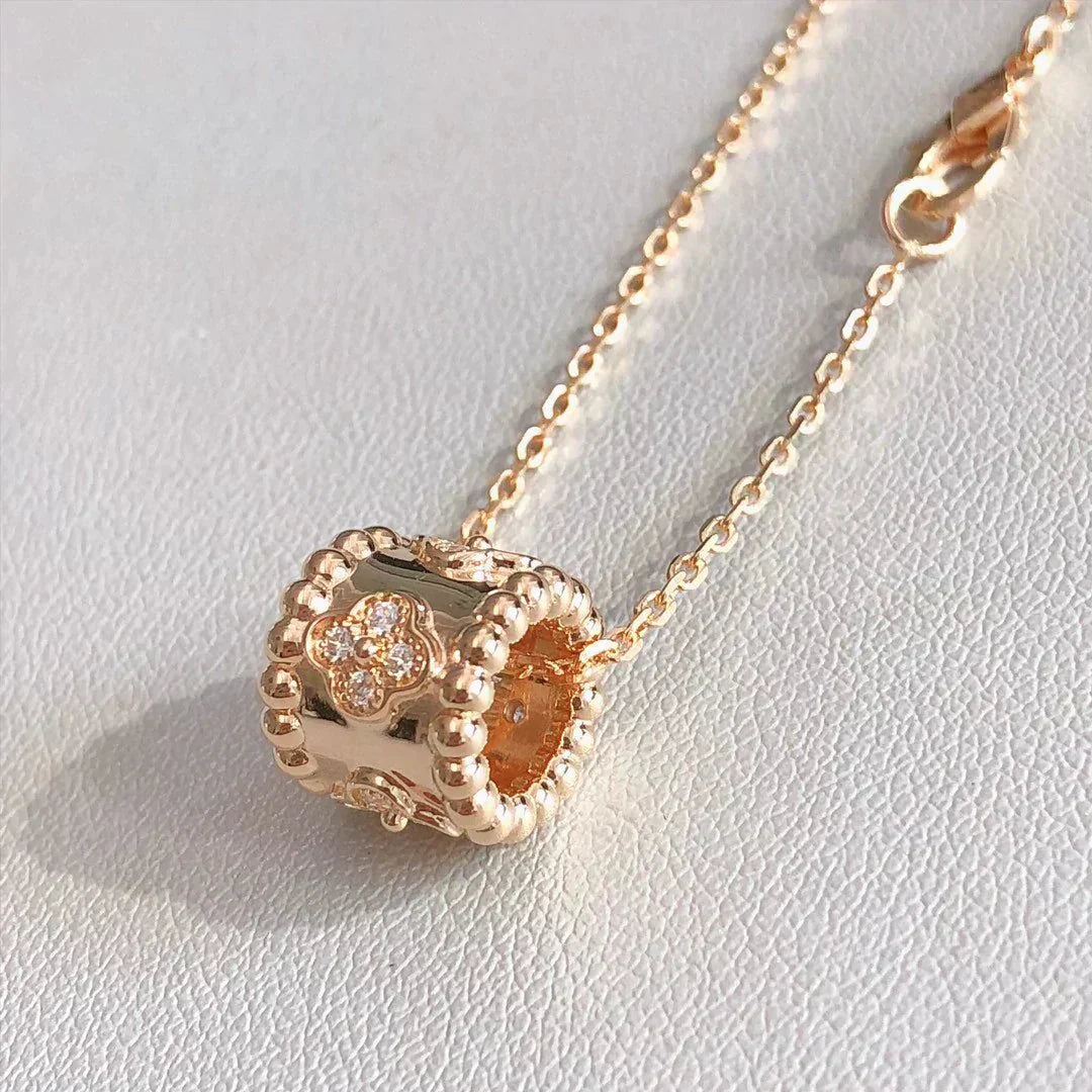 [Rose Jewelrys]PERLEE PEDANT NECKLACE GOLD / ROSE GOLD