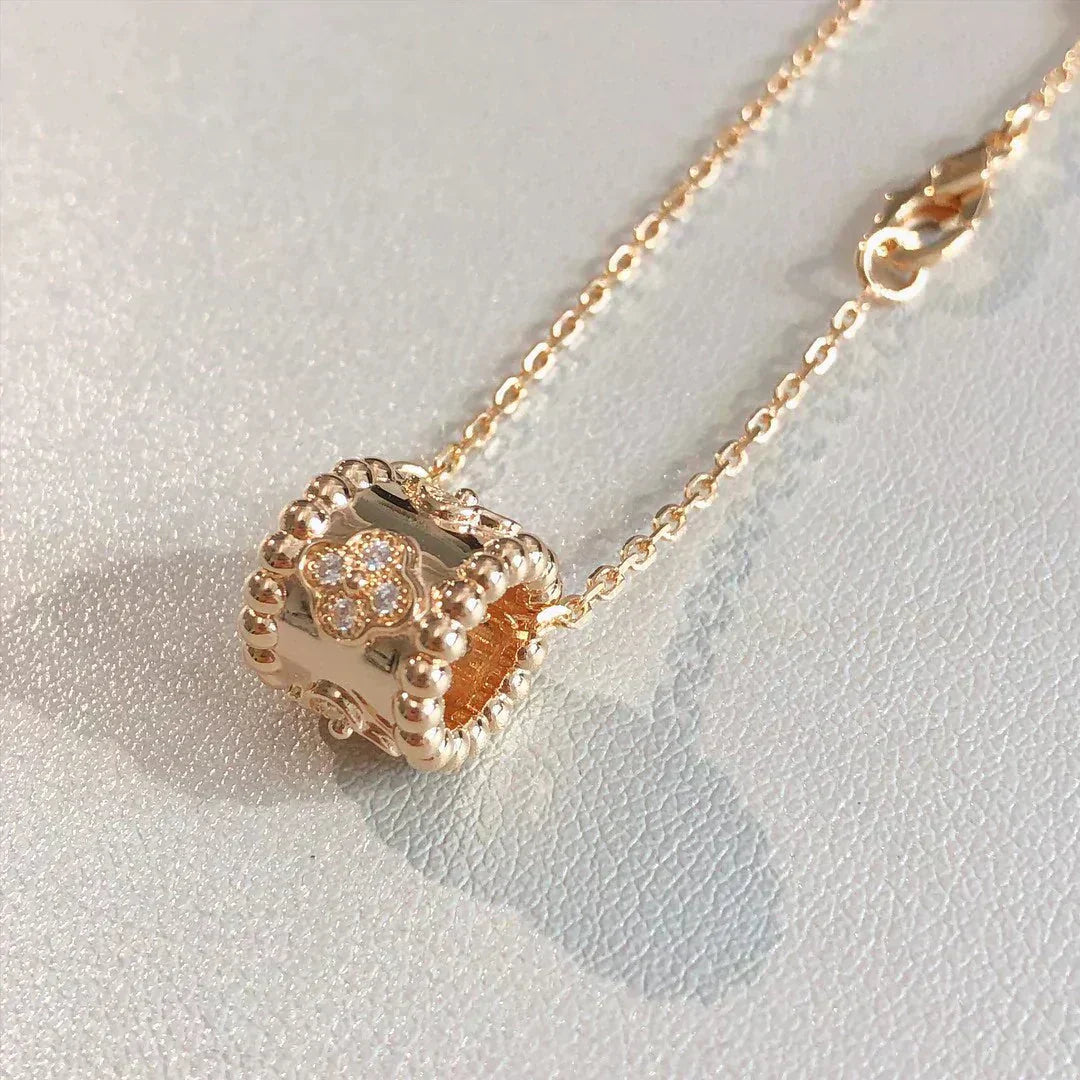 [Rose Jewelrys]PERLEE PEDANT NECKLACE GOLD / ROSE GOLD