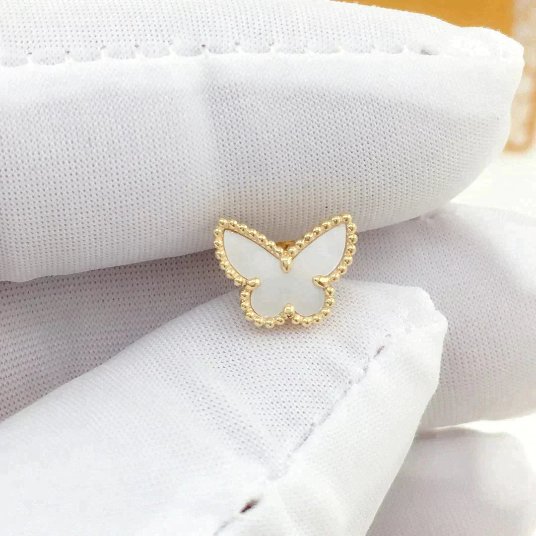 [Rose Jewelrys]SWEET BUTTERFLY MOP EARSTUDS