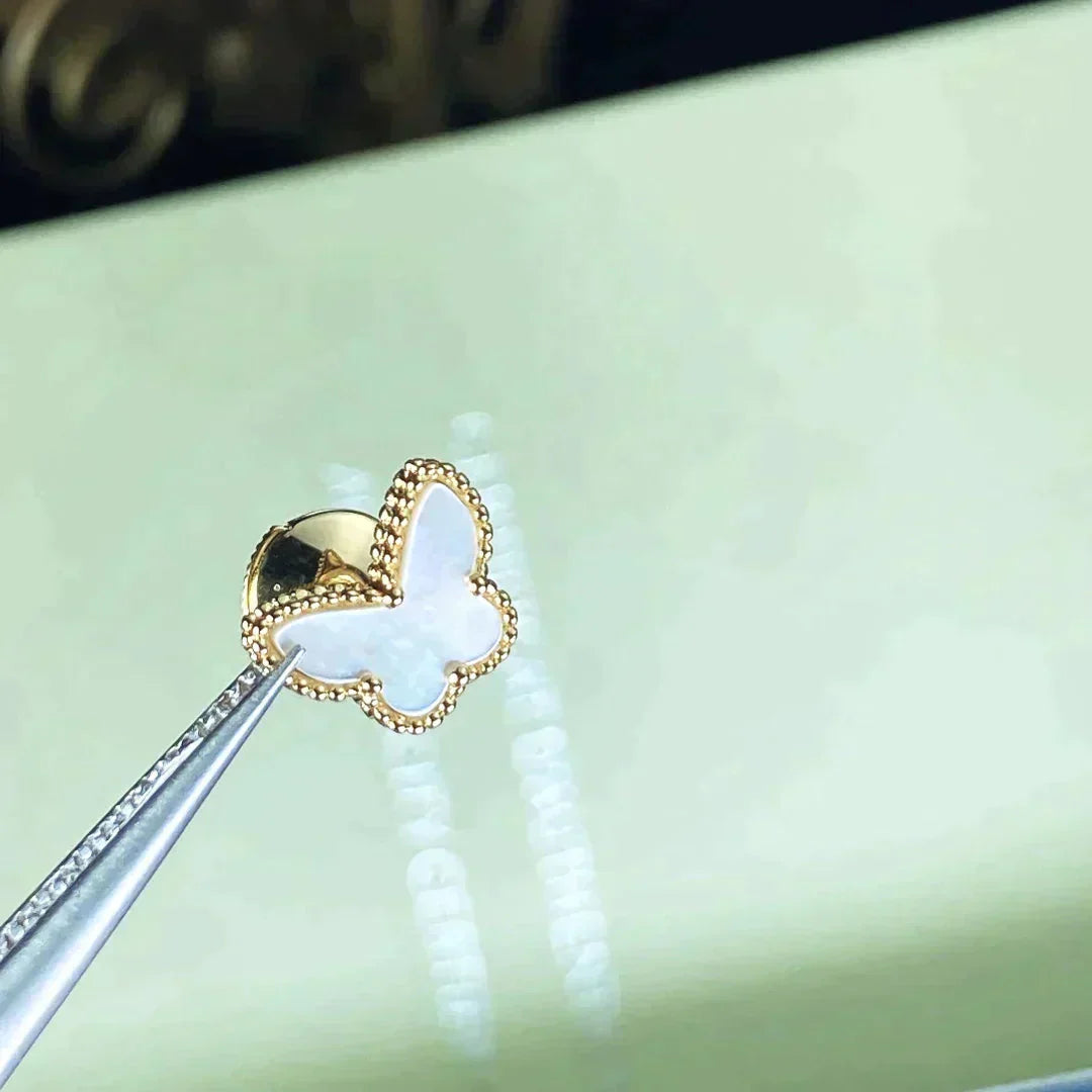 [Rose Jewelrys]SWEET BUTTERFLY MOP EARSTUDS