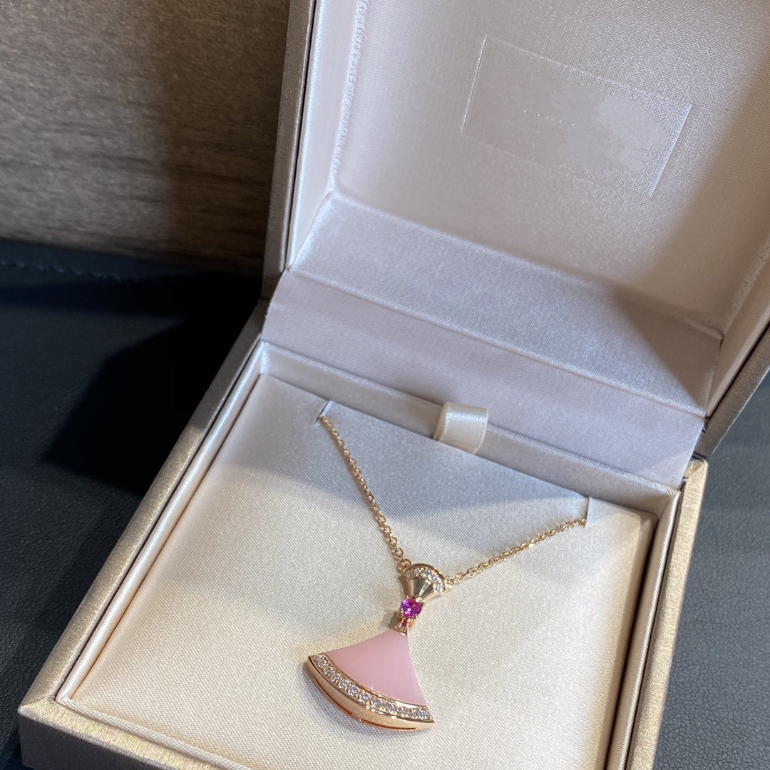 [Rose Jewelrys]DREAM NECKLACE PINK OPAL