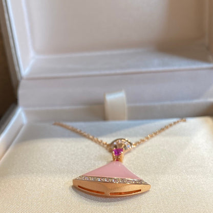 [Rose Jewelrys]DREAM NECKLACE PINK OPAL