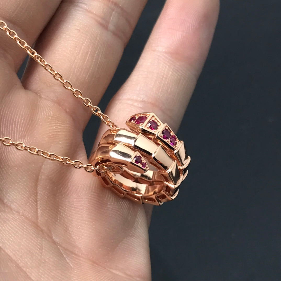 [Rose Jewelrys]SERPENTI PEDANT NECKLACE