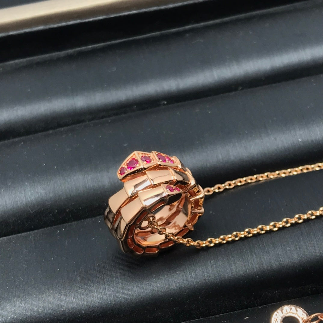 [Rose Jewelrys]SERPENTI PEDANT NECKLACE