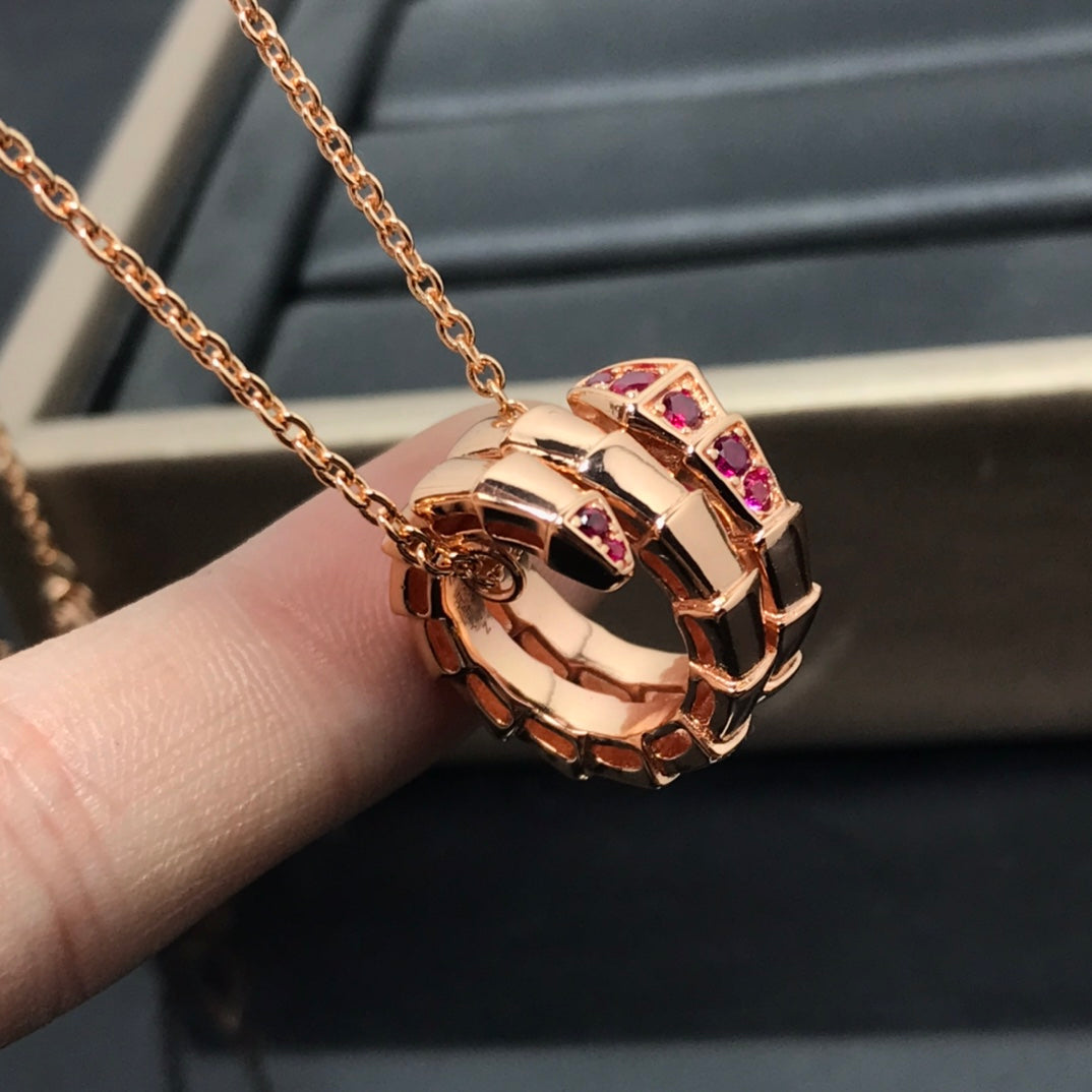 [Rose Jewelrys]SERPENTI PEDANT NECKLACE