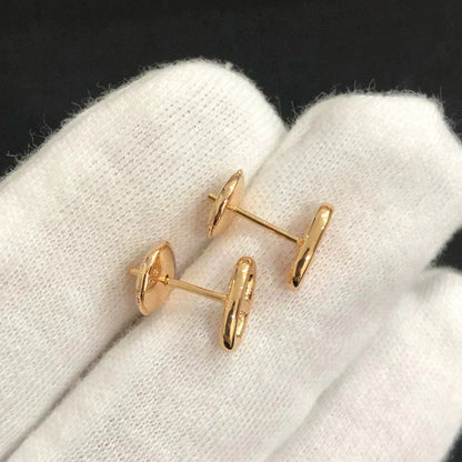 [Rose Jewelrys]CHAINE SMALL EARRINGS GOLD AND SILVER