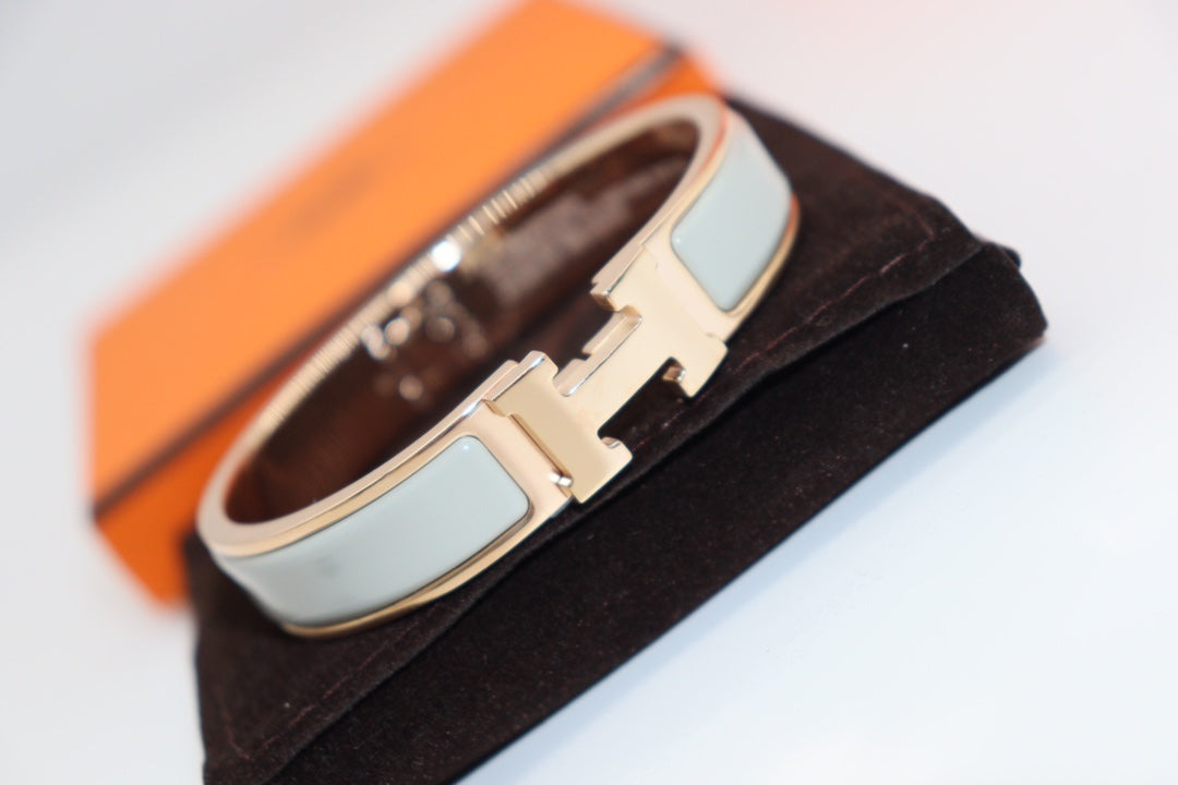 [Rose Jewelrys]H LIGHT BLUE BRACELET