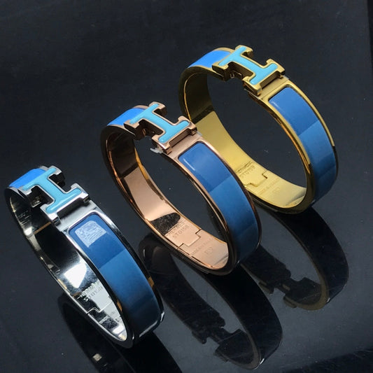 [Rose Jewelrys]H BRACELET BLUE RAINBOW CERAMIC