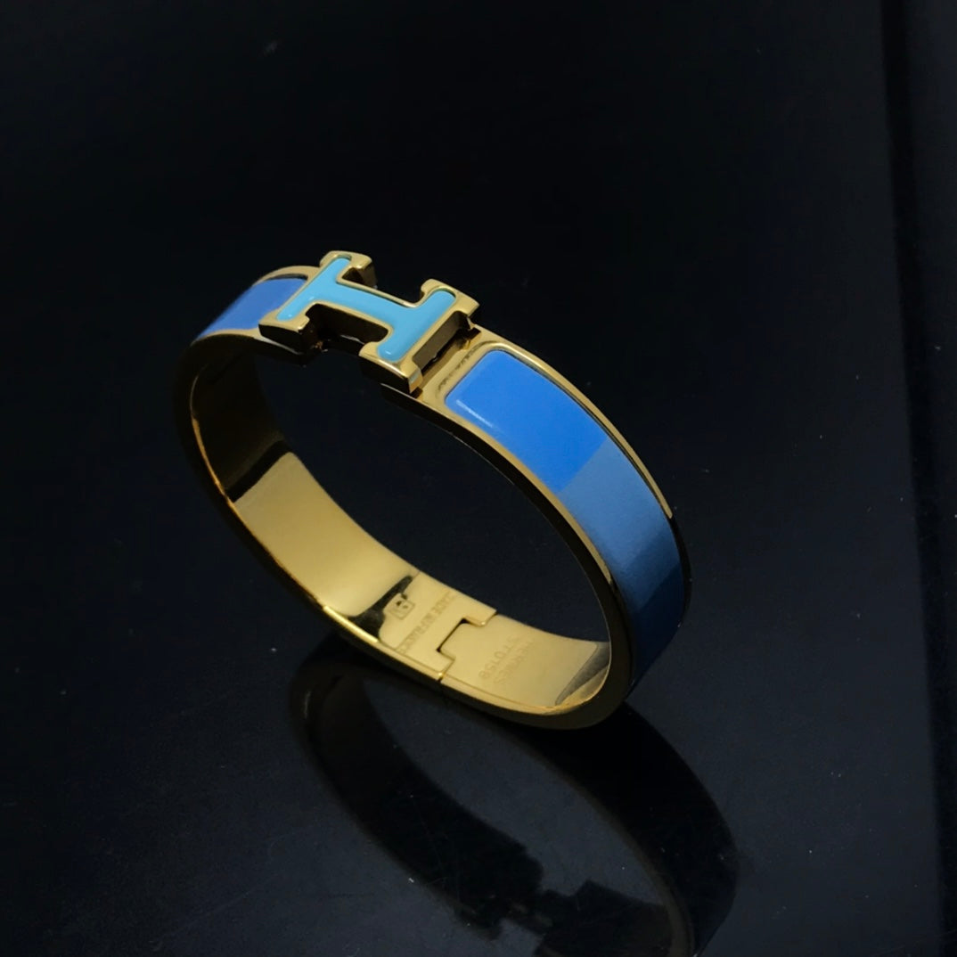 [Rose Jewelrys]H BRACELET BLUE RAINBOW CERAMIC