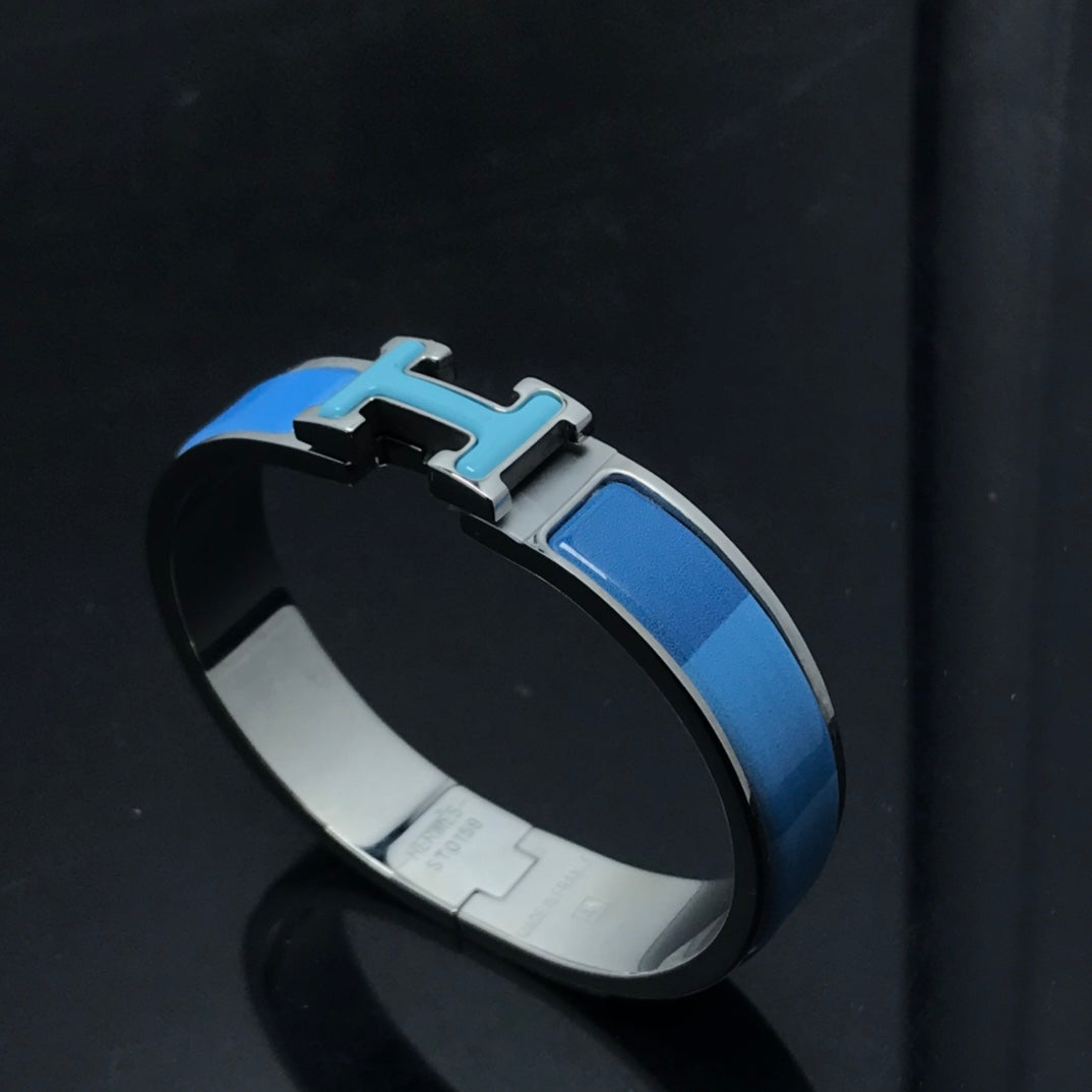 [Rose Jewelrys]H BRACELET BLUE RAINBOW CERAMIC