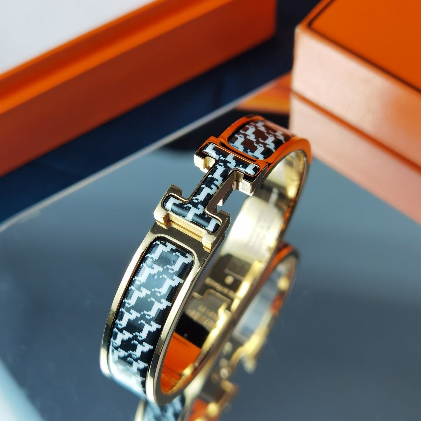 [Rose Jewelrys]H HORSE BRACELET 12MM