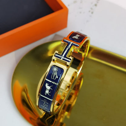 [Rose Jewelrys]H COUVERTURES DARK BLUE BRACELET