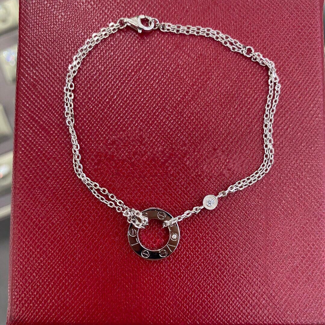 [Rose Jewelrys]LOVE BRACELET 2 DIAMOND