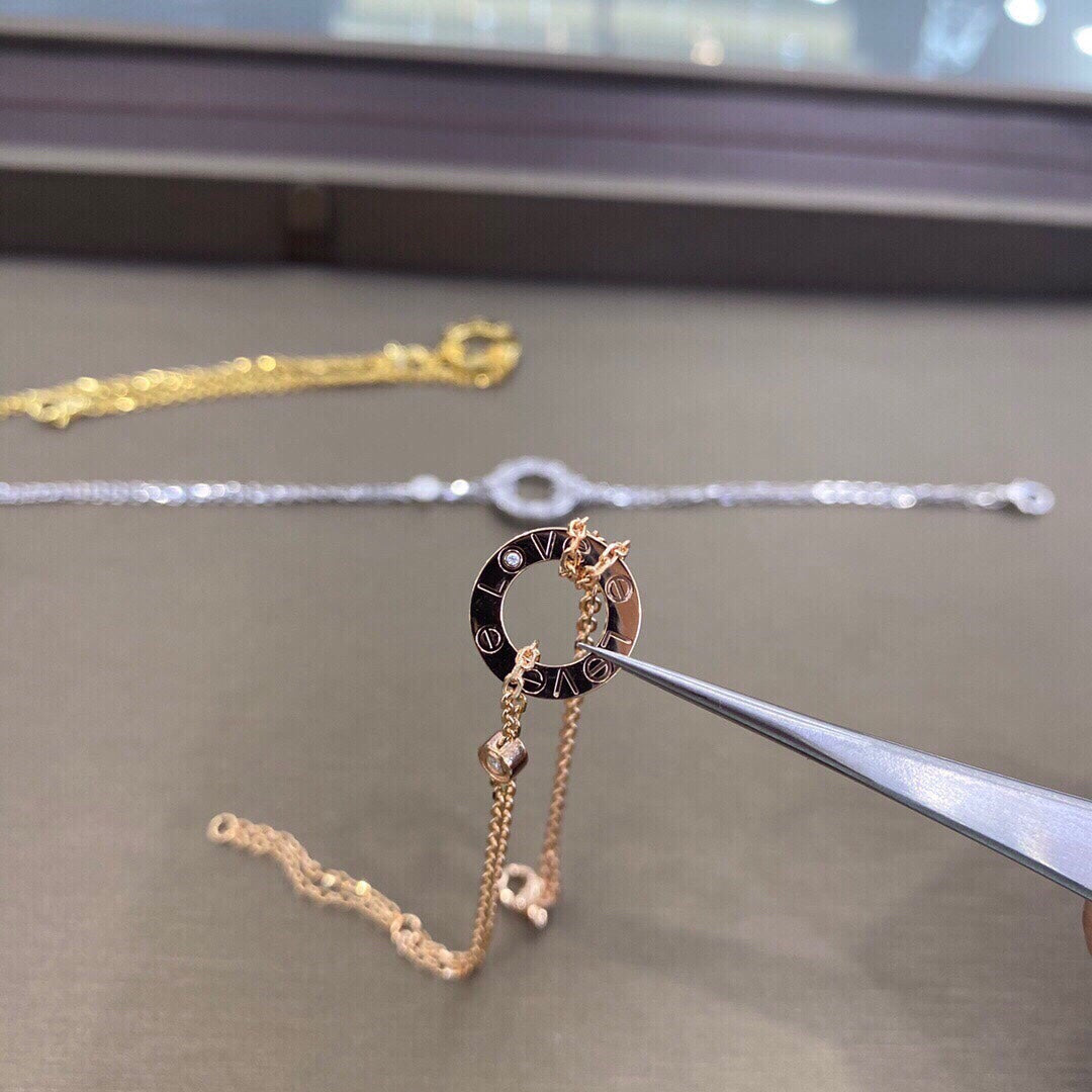 [Rose Jewelrys]LOVE BRACELET 2 DIAMOND