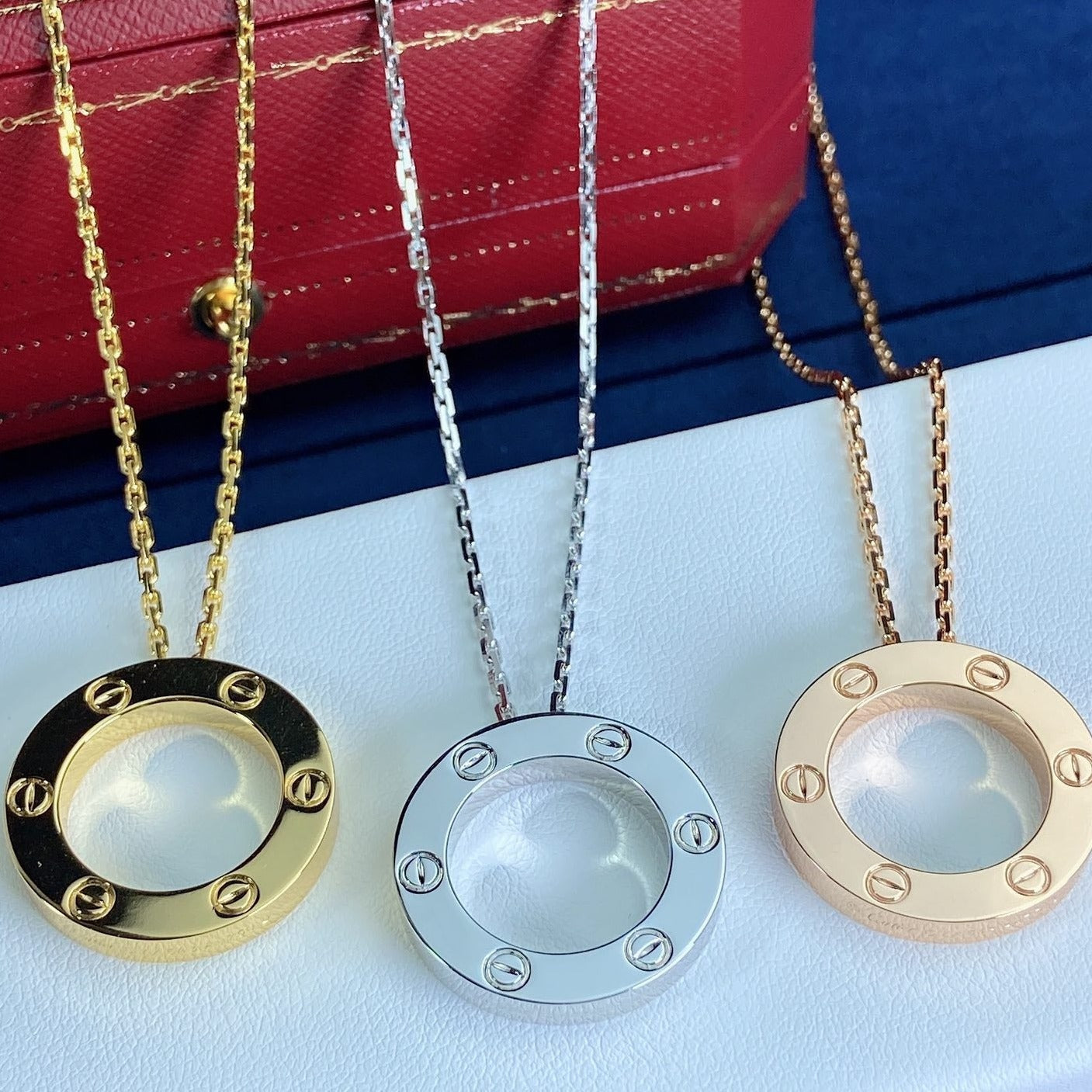 [Rose Jewelrys]LOVE NECKLACE 16MM