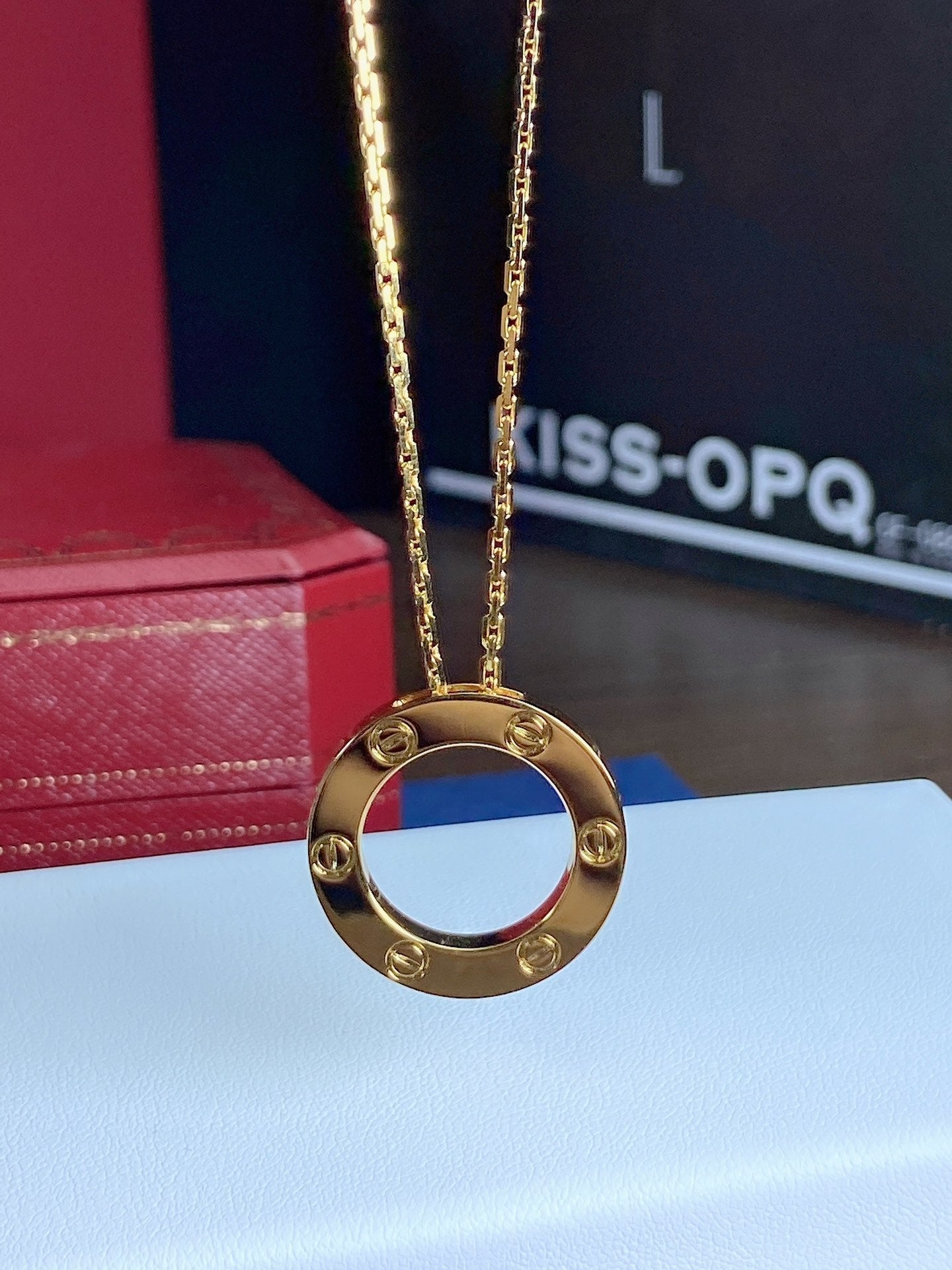[Rose Jewelrys]LOVE NECKLACE 16MM