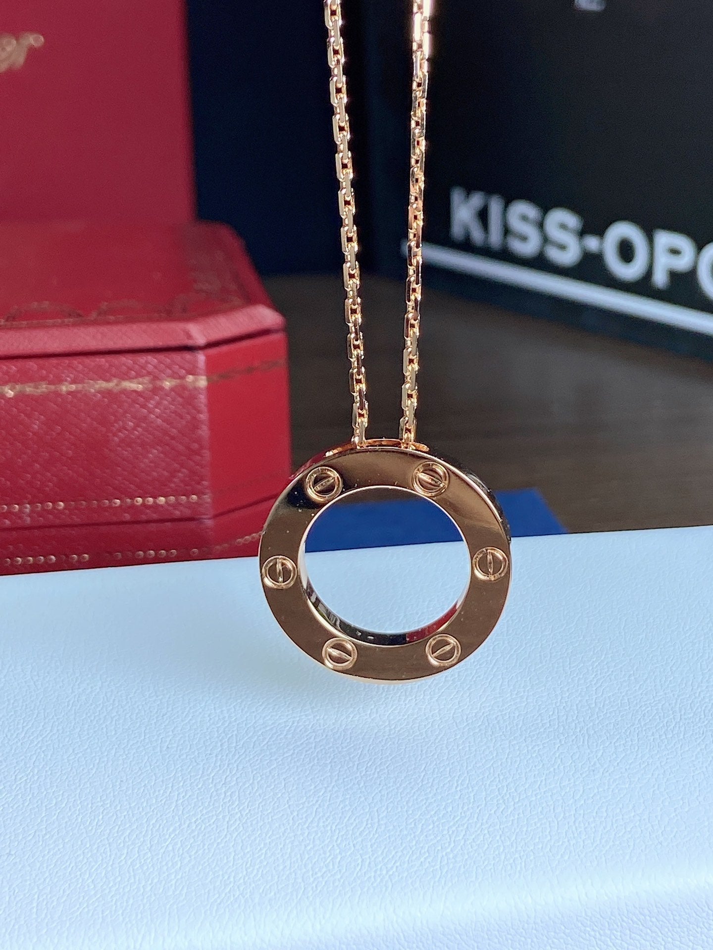 [Rose Jewelrys]LOVE NECKLACE 16MM