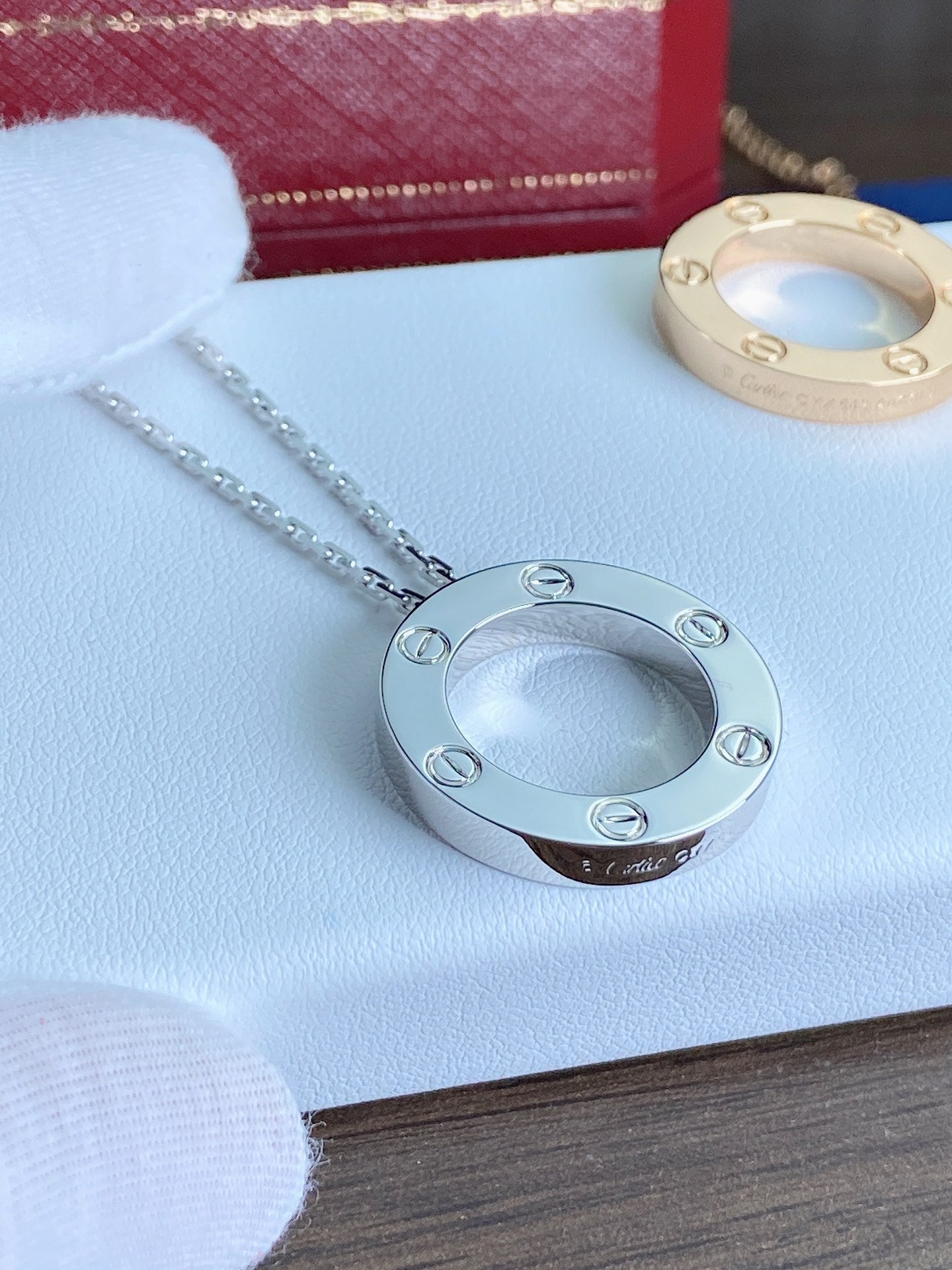 [Rose Jewelrys]LOVE NECKLACE 16MM