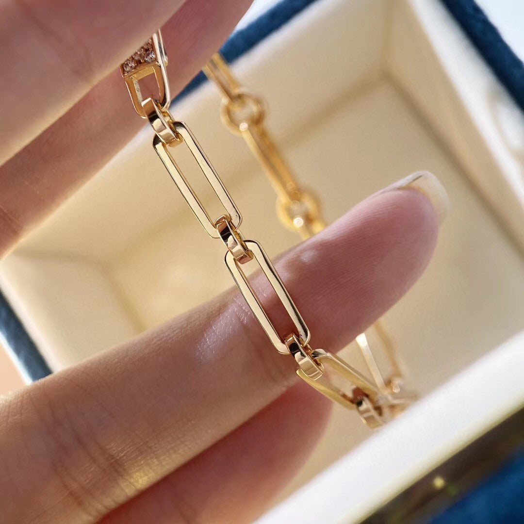 []CHAINE BRACELET SMALL MODEL DIAMOND