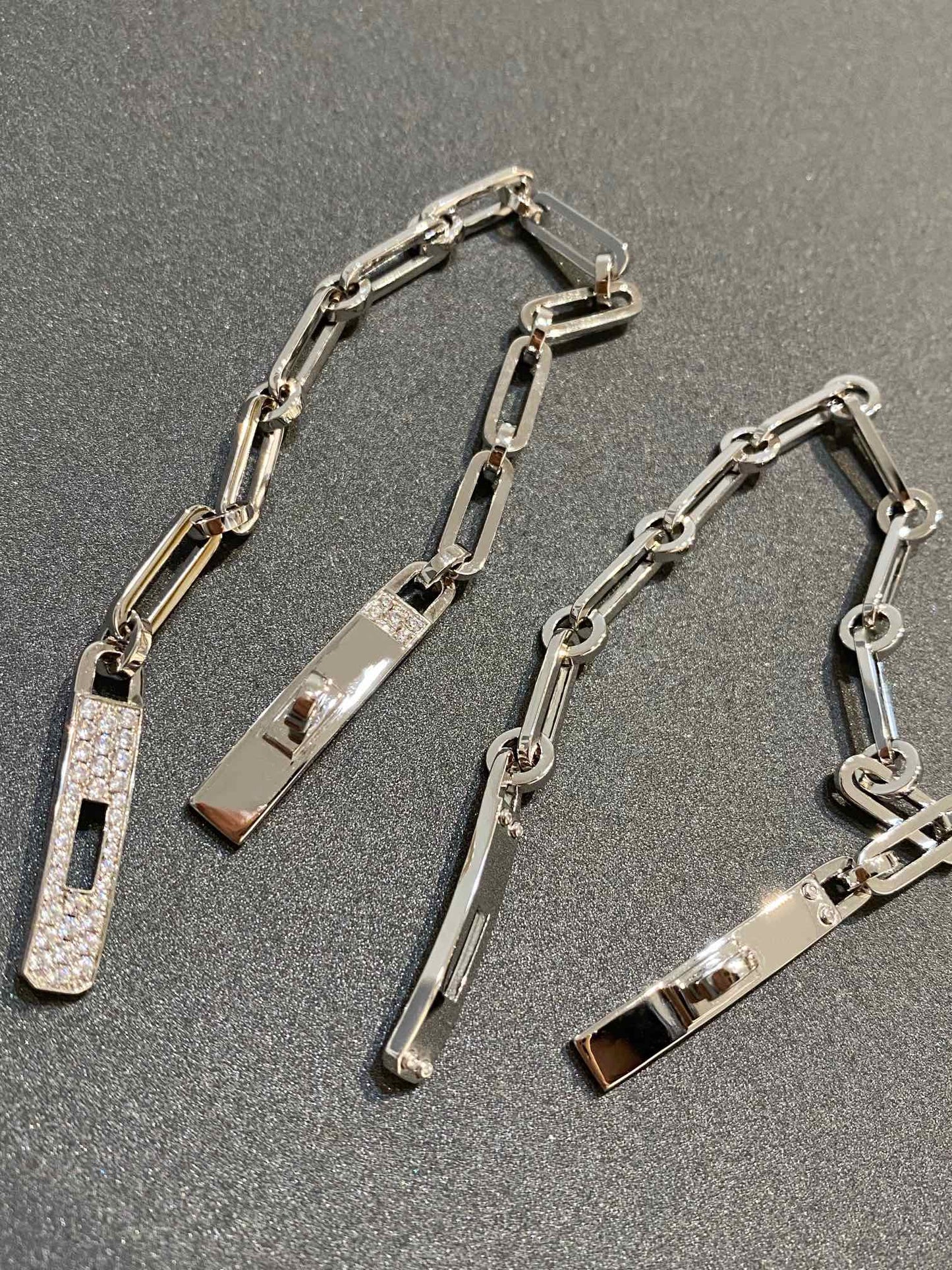 [Rose Jewelrys]CHAINE BRACELET SMALL MODEL DIAMOND