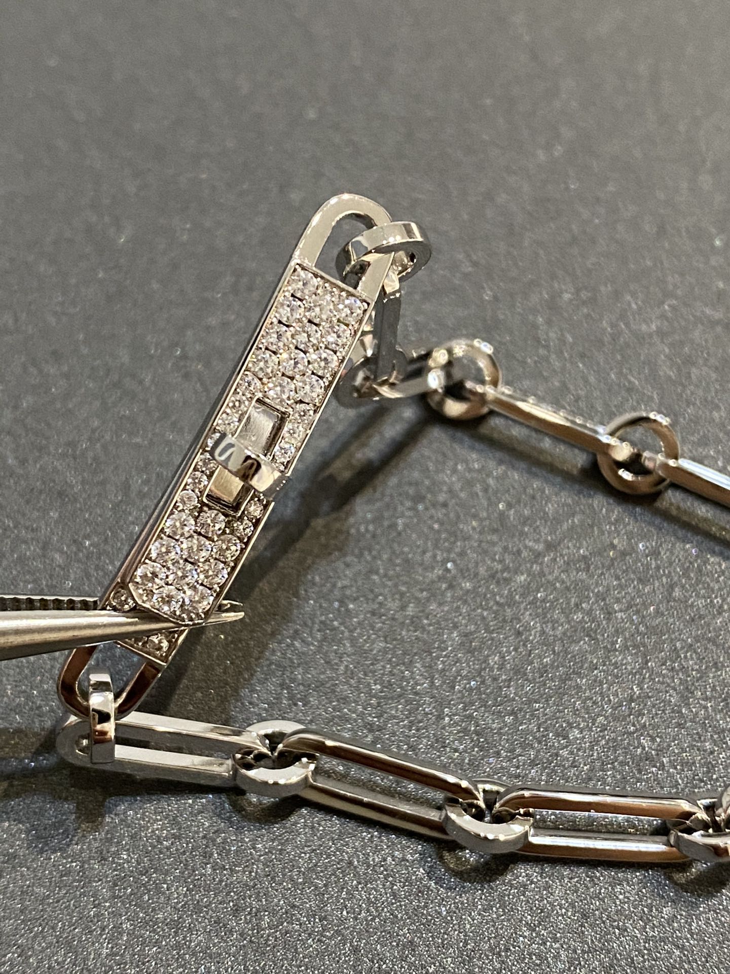 [Rose Jewelrys]CHAINE BRACELET SMALL MODEL DIAMOND