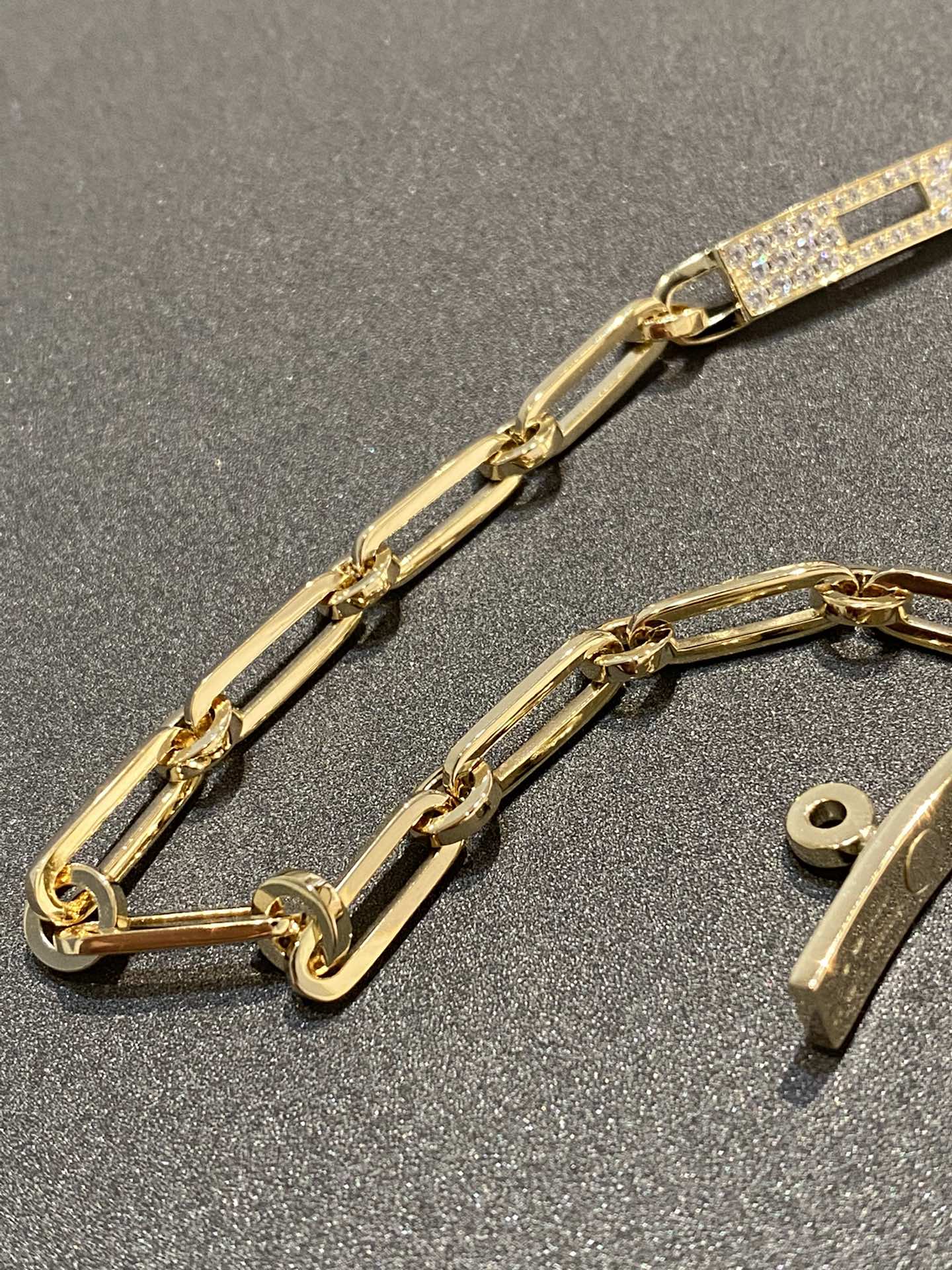 []CHAINE BRACELET SMALL MODEL DIAMOND