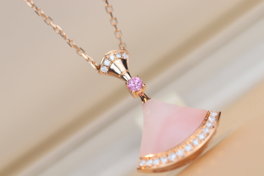 [Rose Jewelrys]DREAM NECKLACE PINK MOP DIAMOND