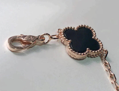 [Rose Jewelrys]CLOVER 5 MOTIFS MULTICOLOR  BRACELET