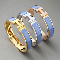 [🌹Rose💎]H BRACELET ROMANTIC BLUE 12MM