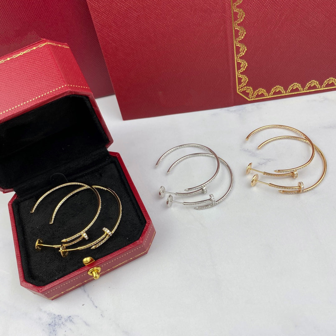 []JUSTE EARRINGS FULL DIAMONDS 1.8MM