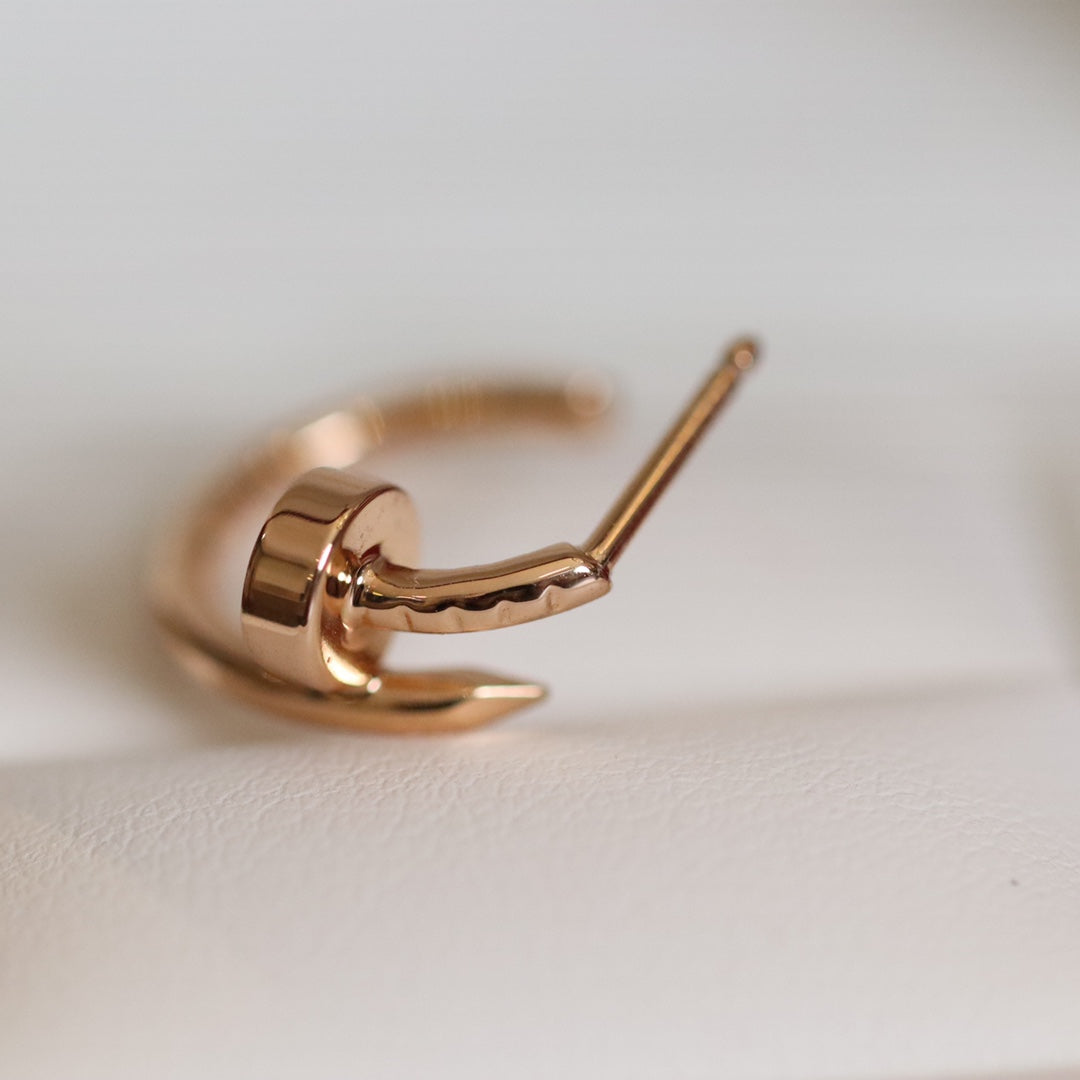 [Rose Jewelrys]JUSTE EARRINGS PINK GOLD