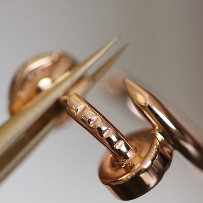 [Rose Jewelrys]JUSTE EARRINGS PINK GOLD