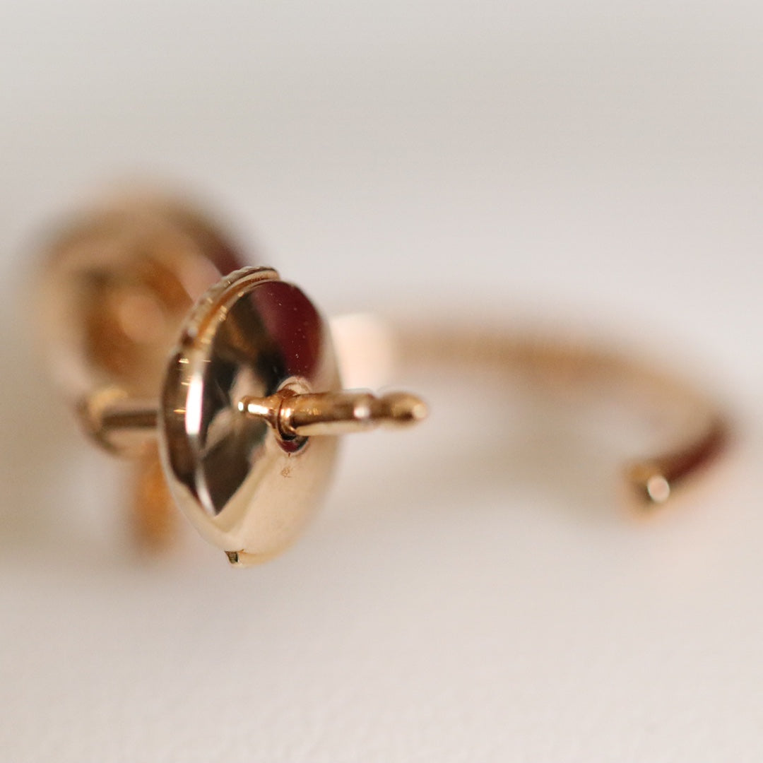 [Rose Jewelrys]JUSTE EARRINGS PINK GOLD