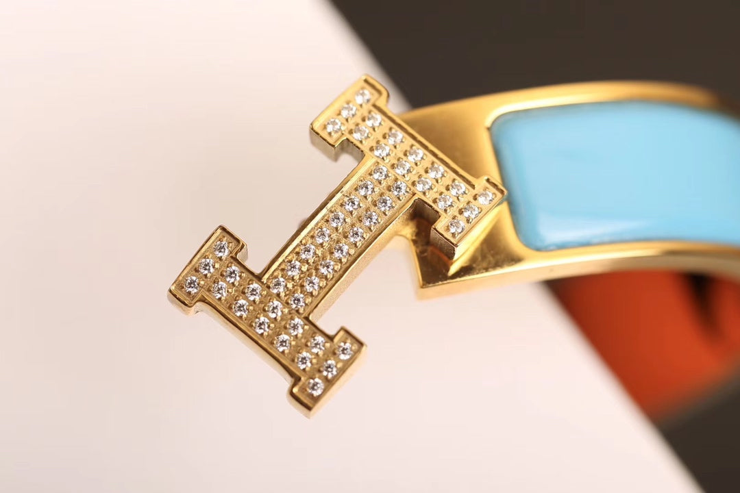 [Rose Jewelrys]H CLOUD BLUE BRACELET GOLD DIAMOND