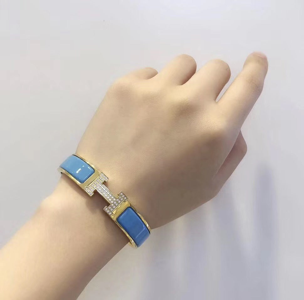 [Rose Jewelrys]H CLOUD BLUE BRACELET GOLD DIAMOND