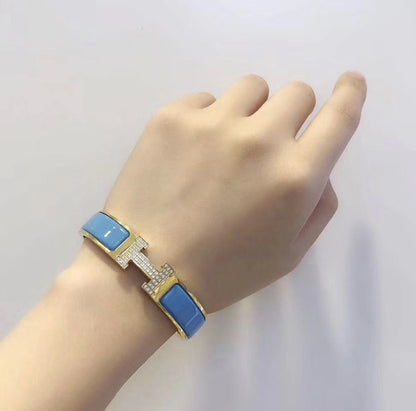 [Rose Jewelrys]H CLOUD BLUE BRACELET GOLD DIAMOND