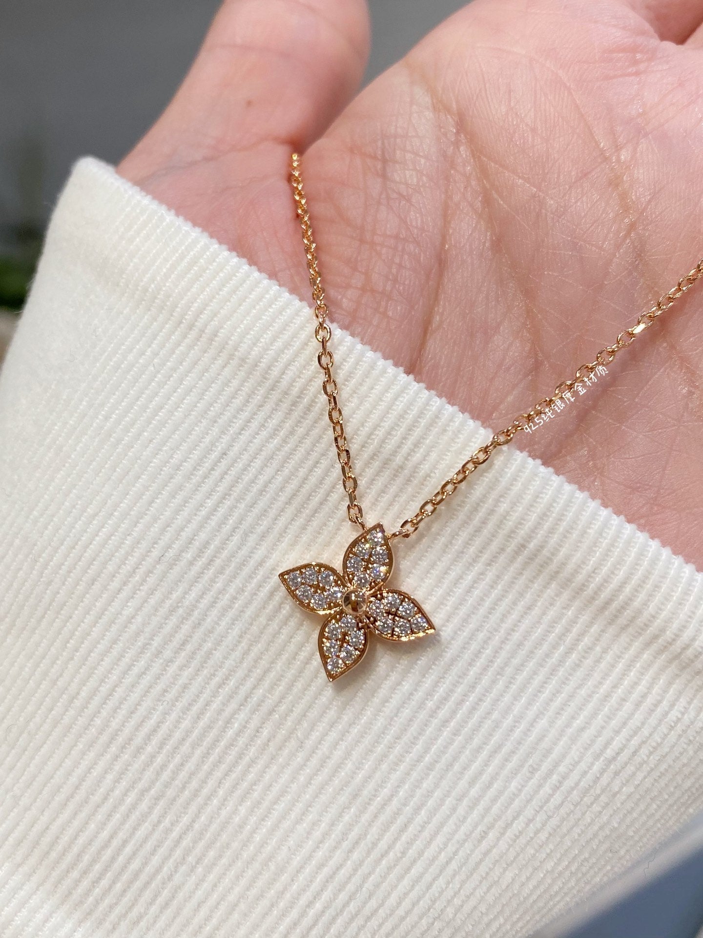 [Rose Jewelrys]STAR DIAMOND NECKALCE