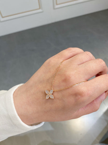 [Rose Jewelrys]STAR DIAMOND NECKALCE