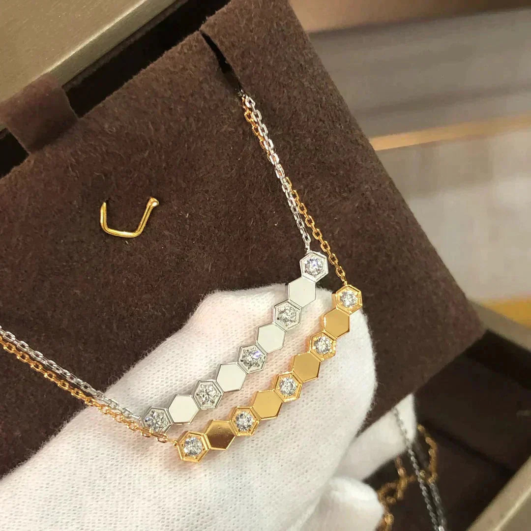 [Rose Jewelrys]BEE LOVE NECKLACE DIAMOND