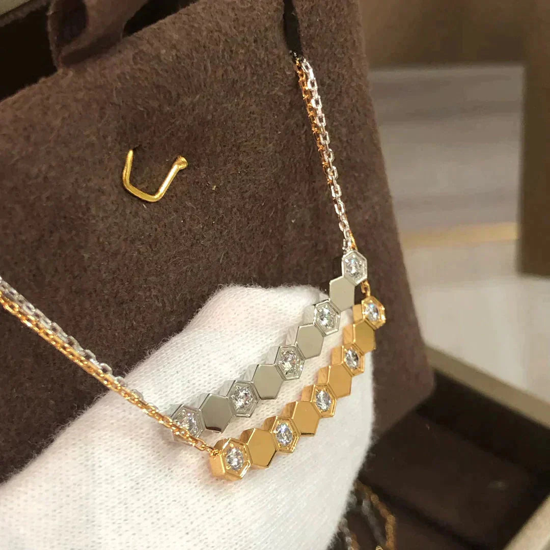 [Rose Jewelrys]BEE LOVE NECKLACE DIAMOND