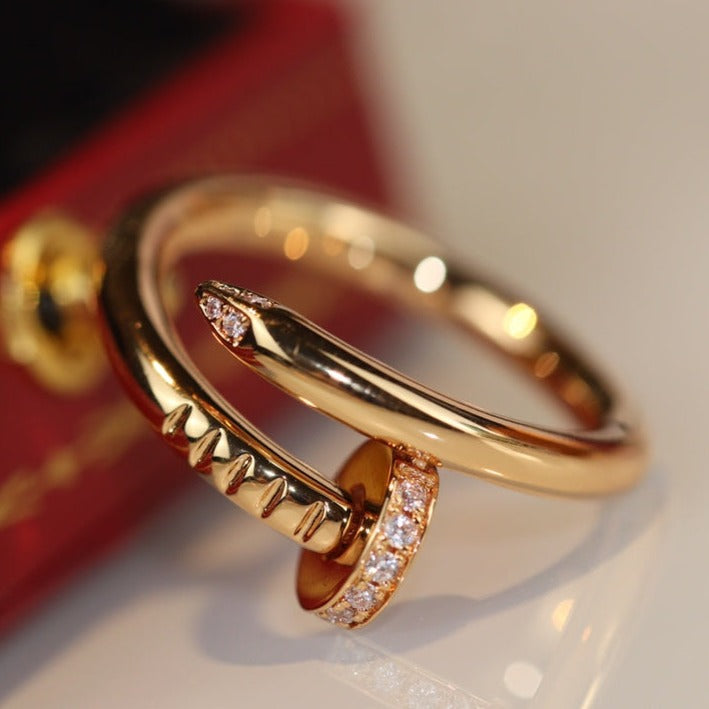 [Rose Jewelrys]JUSTE RING 2.65MM GOLD DIAMOND