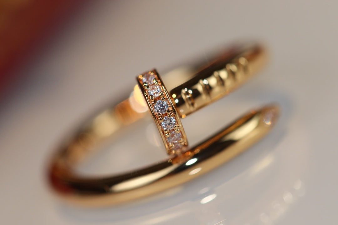 [Rose Jewelrys]JUSTE RING 2.65MM GOLD DIAMOND