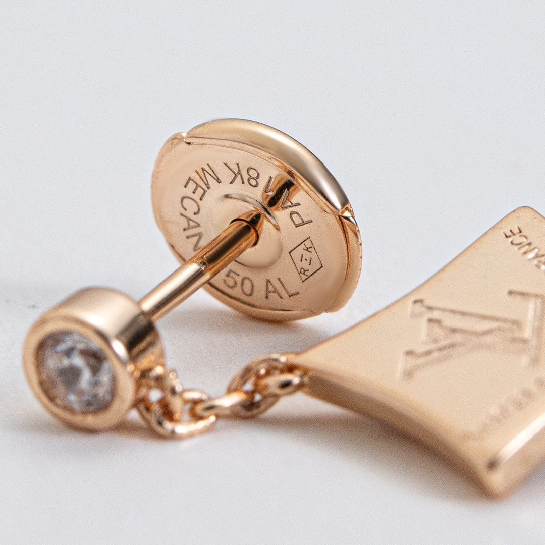 [Rose Jewelrys]STAR DIAMONDS EARRINGS GOLD