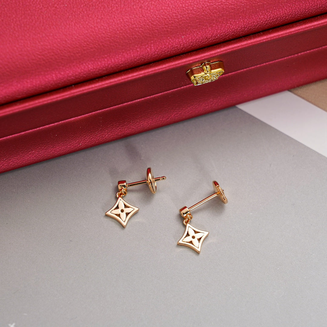 [Rose Jewelrys]STAR EARRINGS GOLD
