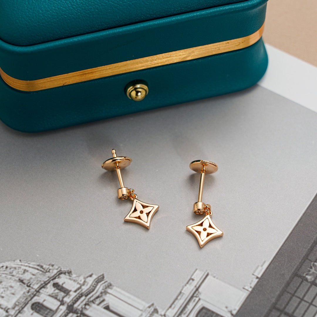 [Rose Jewelrys]STAR EARRINGS GOLD