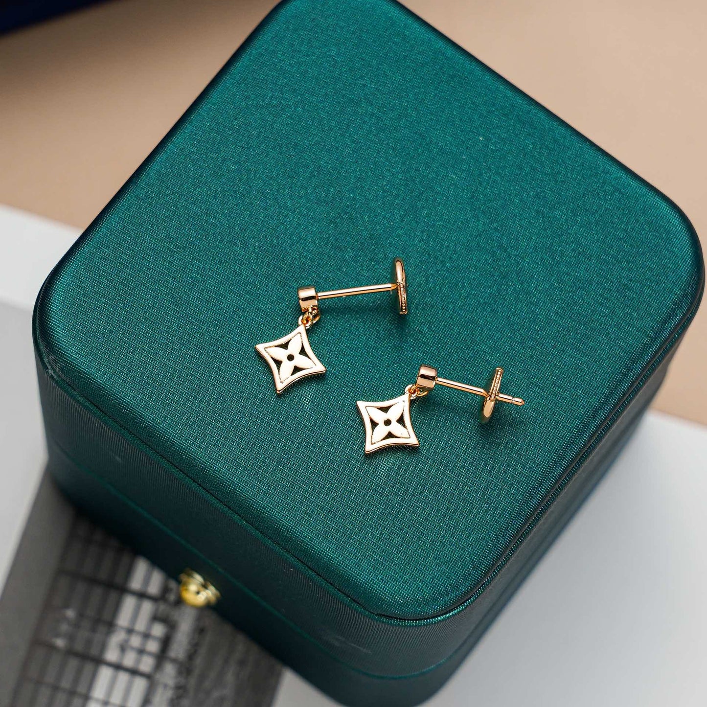 [Rose Jewelrys]STAR EARRINGS GOLD